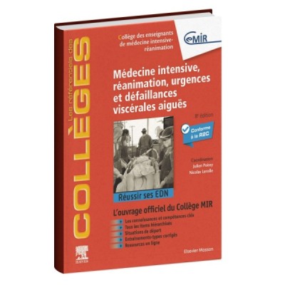 Médecine intensive, réanimation, urgences et défaillances viscérales aigues