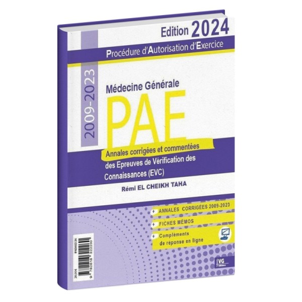 PAE Médecine Générale 2024