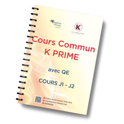 Cours Communs K PRIME avec QE Cours Communs K PRIME avec QE