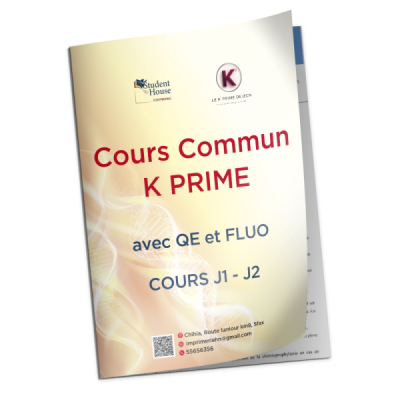 Cours Communs K PRIME avec QE et FLUO Cours Communs K PRIME avec QE et FLUO