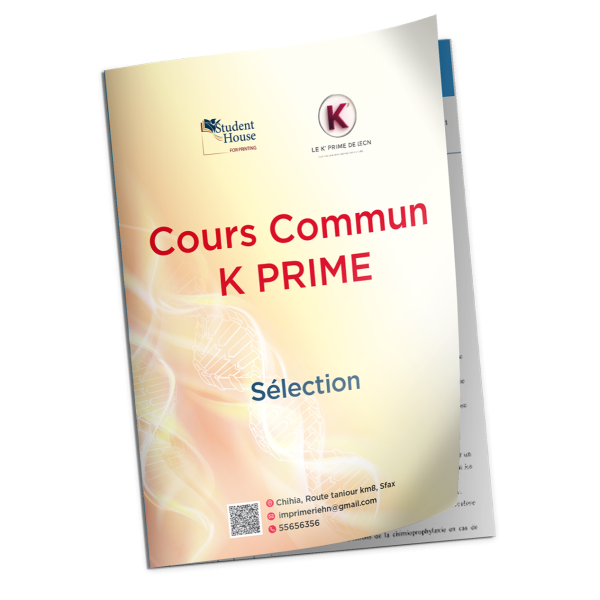 Sélection cours K PRIME Version  2025