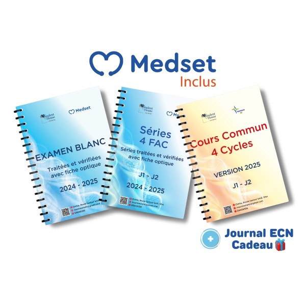 Pack complet 2 ans traitées et vérifiées " finition spirale ressort "