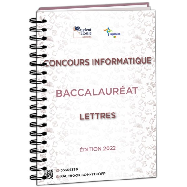 Concours informatique bac lettres