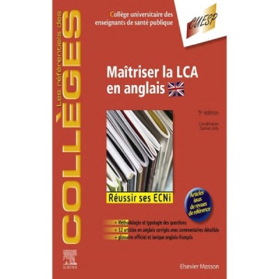 Abrégé - Maîtriser la LCA en Anglais Abrégé - Maîtriser la LCA en Anglais
