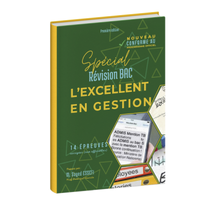 L'excellent en gestion spécial révision bac L'excellent en gestion spécial révision bac