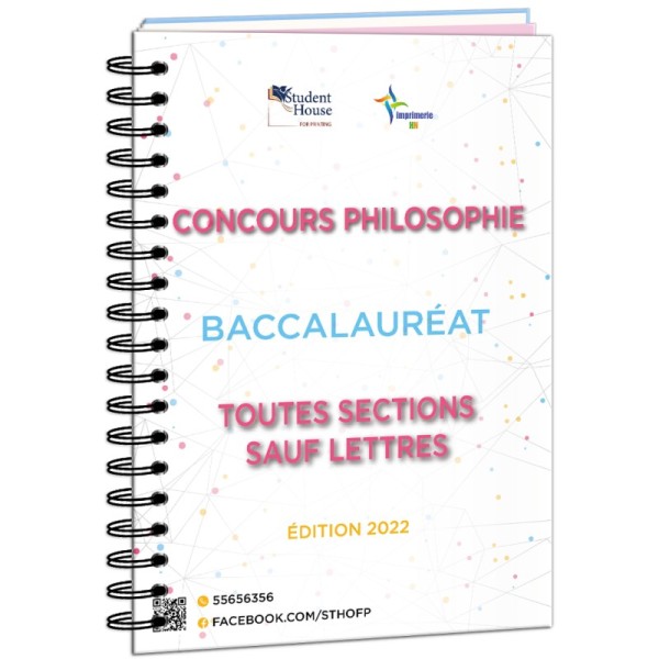 Concours philosophie toutes sections sauf lettres