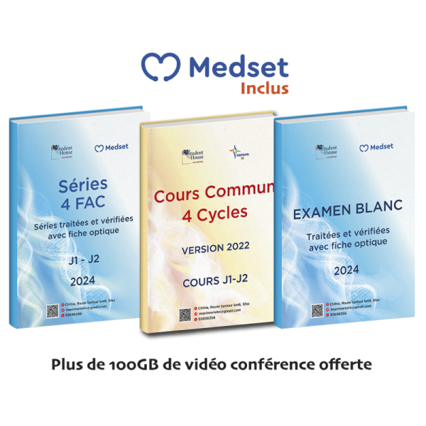Pack complet 2024 traitées et vérifiées " finition reliure à chaud "