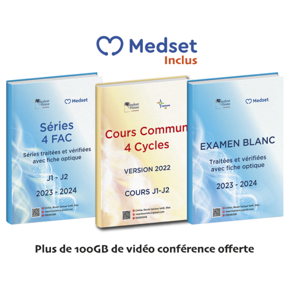 Pack complet 2 ans traitées et vérifiées " finition reliure à chaud "